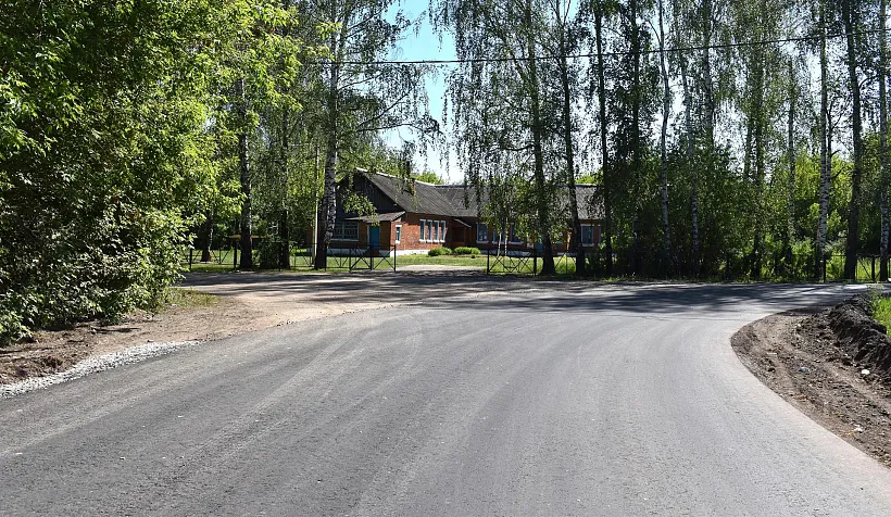 В&nbsp;Рязанской области осенью завершат ремонт дороги к&nbsp;селу Огородниково