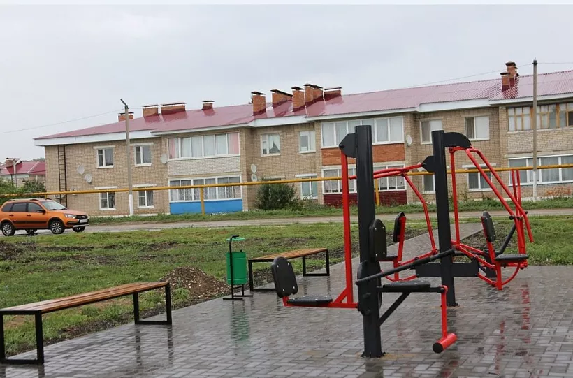 В&nbsp;самарском селе Камышла благоустроили три общественные территории