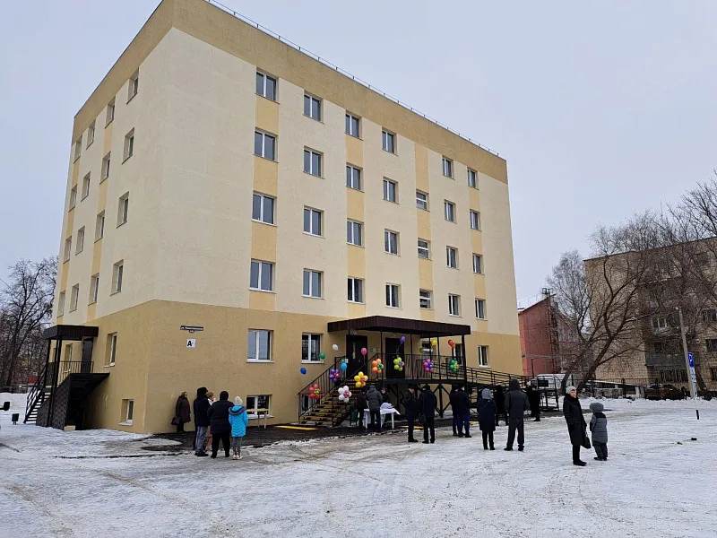 В&nbsp;городе Похвистнево Самарской области построили новый жилой дом
