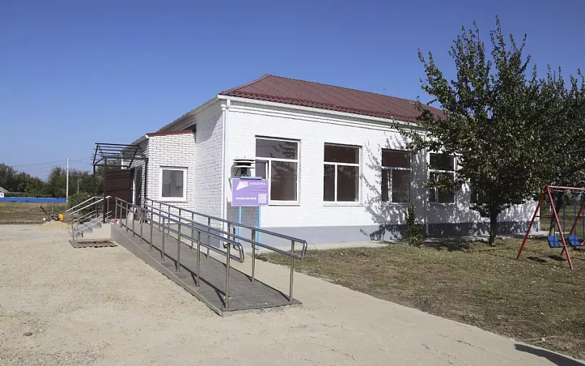 В&nbsp;хуторе Казачьем на&nbsp;Кубани отремонтируют сельский клуб