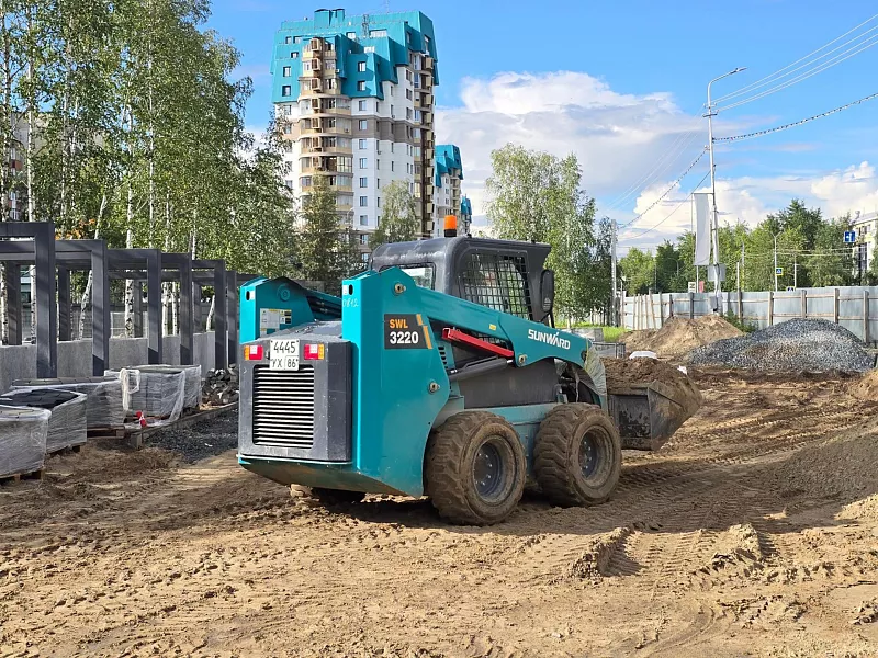 В&nbsp;Сургуте завершат благоустройство сквера с&nbsp;амфитеатром