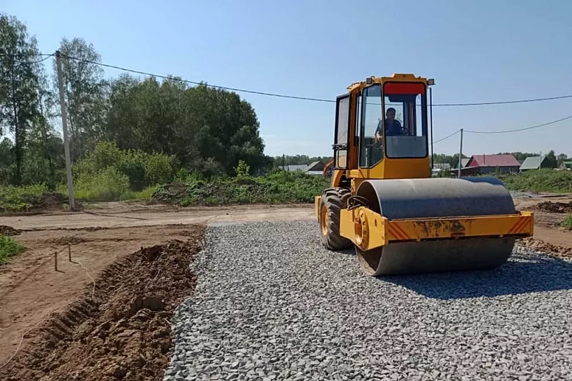 В&nbsp;Таре открыли три дороги по&nbsp;нацпроекту