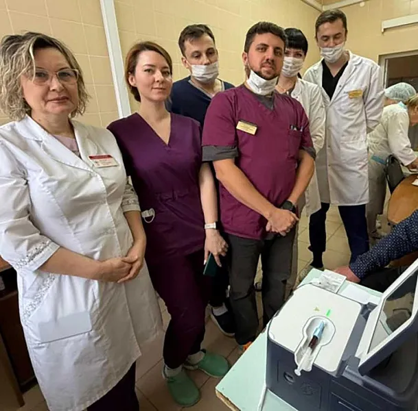 Рязанский кардиодиспансер получил новый газоанализатор крови