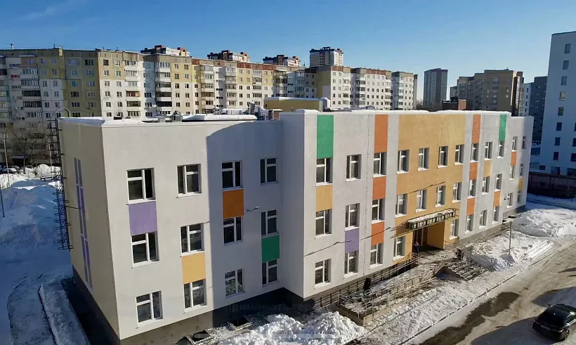 На&nbsp;улице Шмидта в&nbsp;Перми завершают строительство детской поликлиники