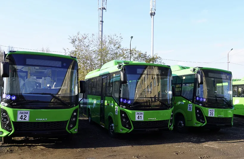 В&nbsp;Оренбург поступили 35&nbsp;новых автобусов для&nbsp;городских маршрутов