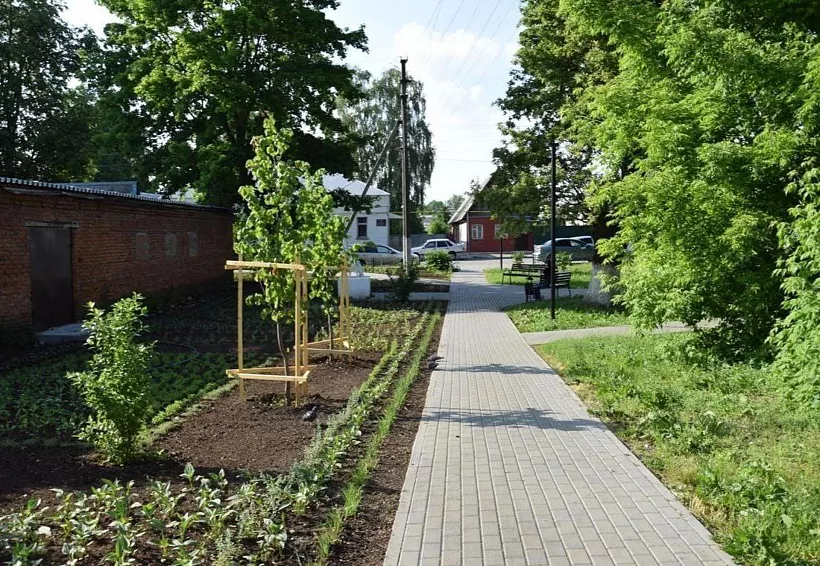 В&nbsp;Спас-Клепиках Рязанской области обновили общественную территорию