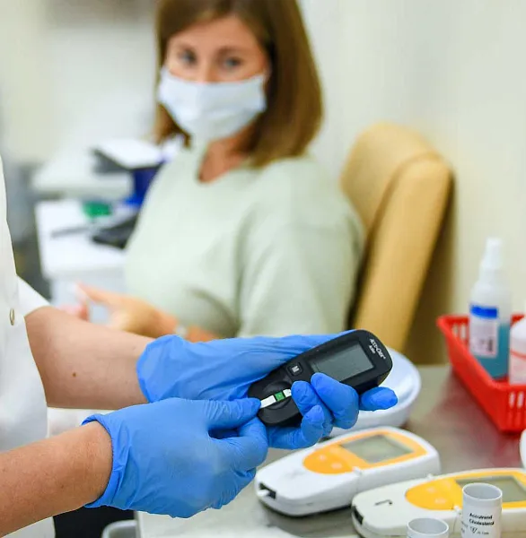 Поселок Зеленый в&nbsp;Тамбовской области посетила бригада медиков