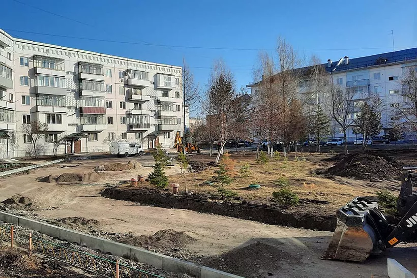 В&nbsp;кузбасском городе Белово благоустроят 10&nbsp;дворовых территорий
