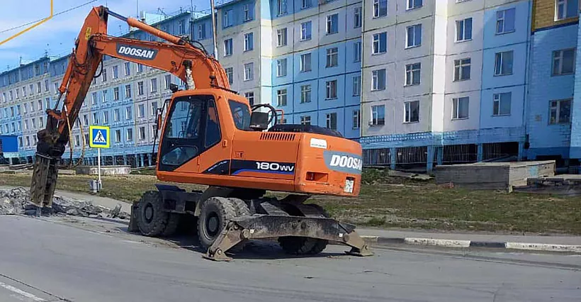 В&nbsp;Анадыре отремонтируют участок дороги по&nbsp;улице Полярной