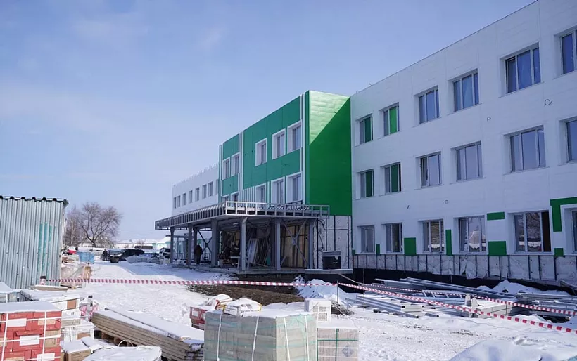 Поликлинику в&nbsp;Промышленновском округе Кузбасса достроят в&nbsp;этом году