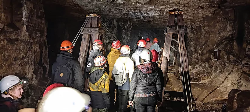 Школьники из&nbsp;села Борского в&nbsp;Самарской области посетили штольни