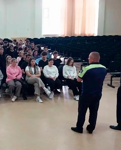 В&nbsp;Елховском районе Самарской области школьникам рассказали о&nbsp;работе полиции