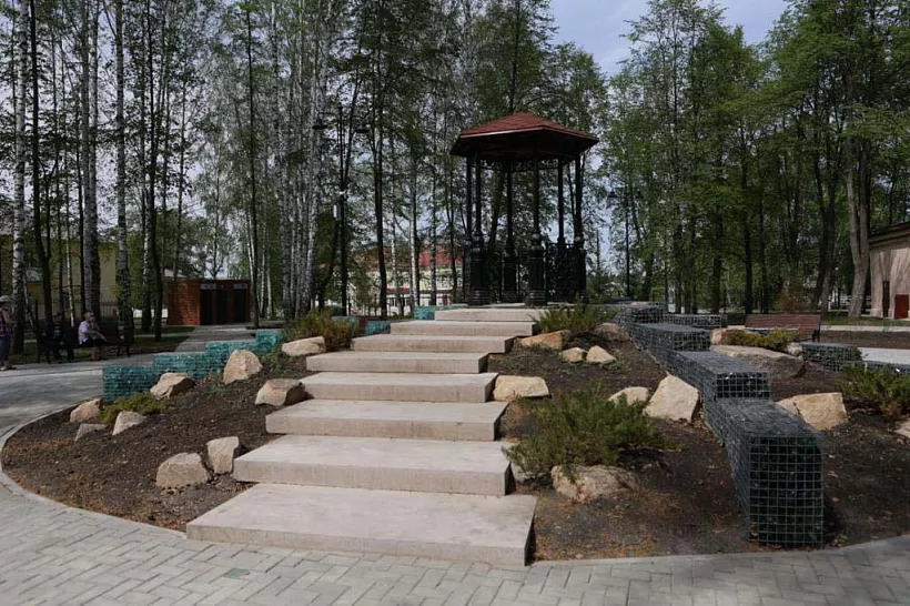 В&nbsp;поселке в&nbsp;Свердловской области открылся обновленный парк культуры и&nbsp;отдыха