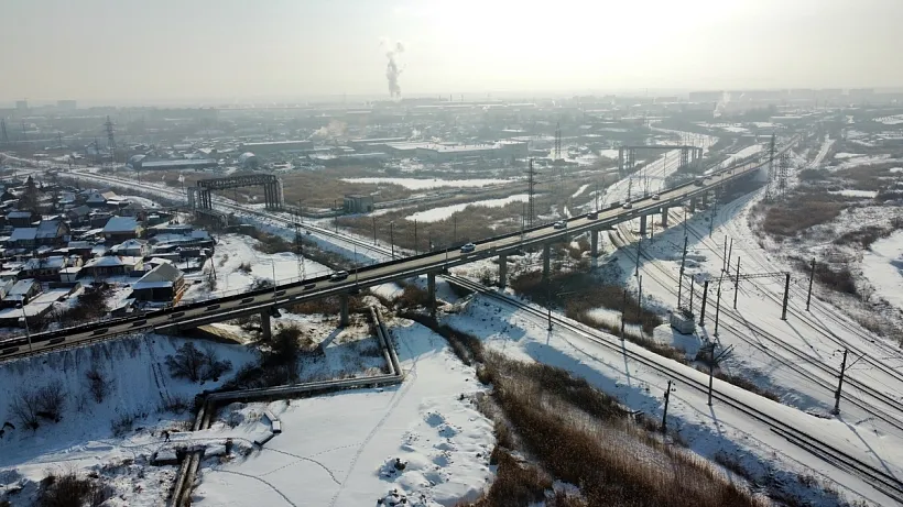 На&nbsp;Чеховском путепроводе в&nbsp;Кургане начались ремонтные работы