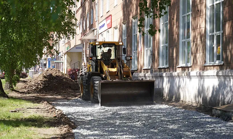 В&nbsp;кузбасской Юрге благоустроят пешеходную зону по&nbsp;улице Московской