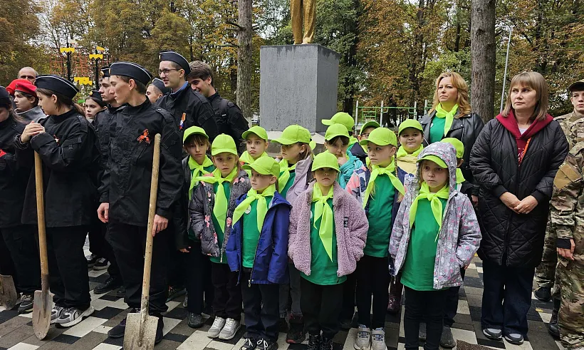 В&nbsp;Предгорном округе Ставропольского края заложили новую Аллею памяти героев