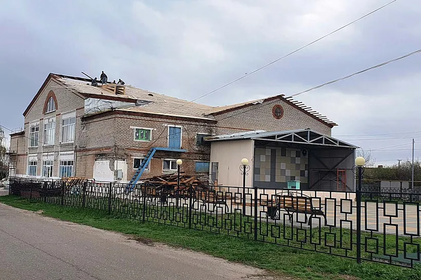 В&nbsp;Урюпинском районе Волгоградской области ремонтируют Дом культуры