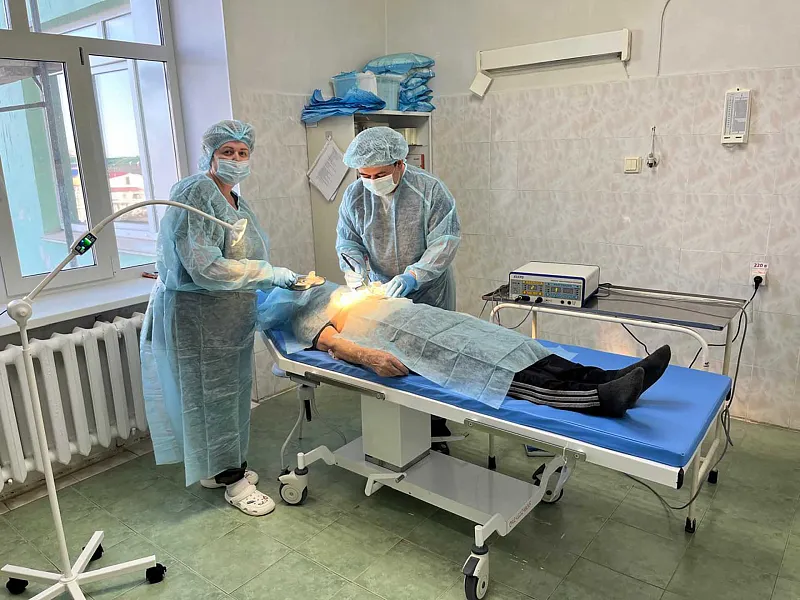 Янаульская больница в&nbsp;Башкортостане получила новые светильники