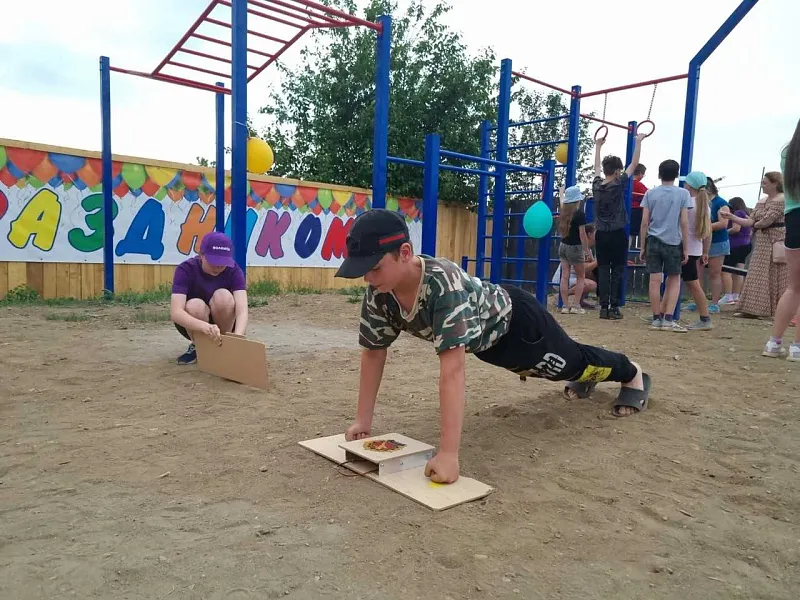 Уличная спортплощадка открылась в&nbsp;городе Новая Ляля Свердловской области