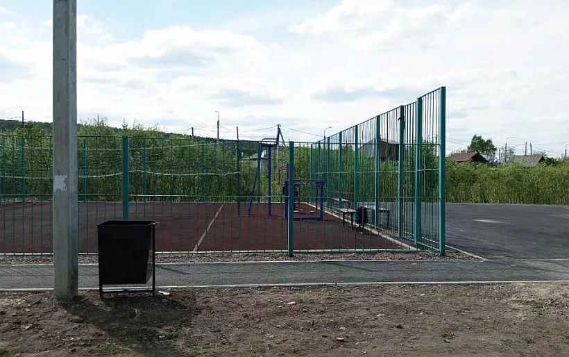 В&nbsp;деревне Олхе Иркутской области благоустроили общественную территорию
