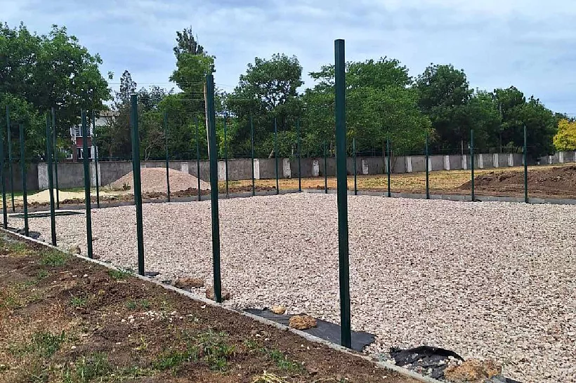 В&nbsp;школе крымского поселка Раздольное построят спортплощадку