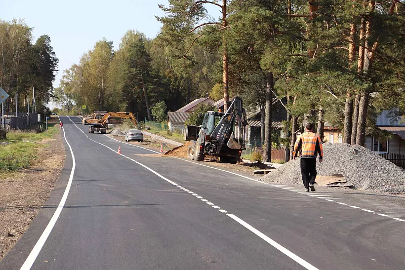 Дорогу досрочно отремонтировали в&nbsp;Угличском районе Ярославской области