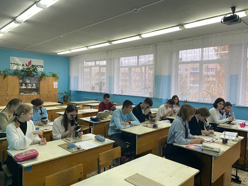 В&nbsp;&laquo;Точке роста&raquo; школы № 9&nbsp;Мценска Орловской области прошла неделя науки