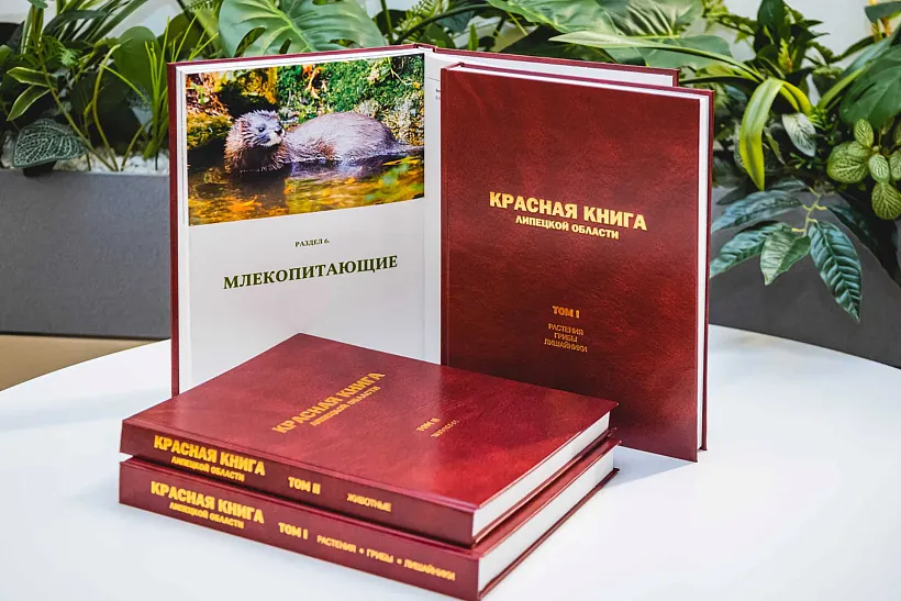 В&nbsp;Липецкой области опубликовали обновленное издание Красной книги региона