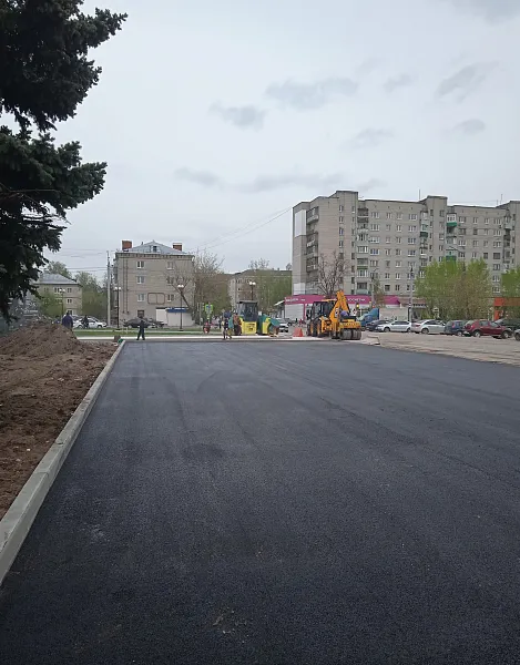 В&nbsp;Коврове Владимирской области благоустраивают сквер &laquo;Культура&raquo;