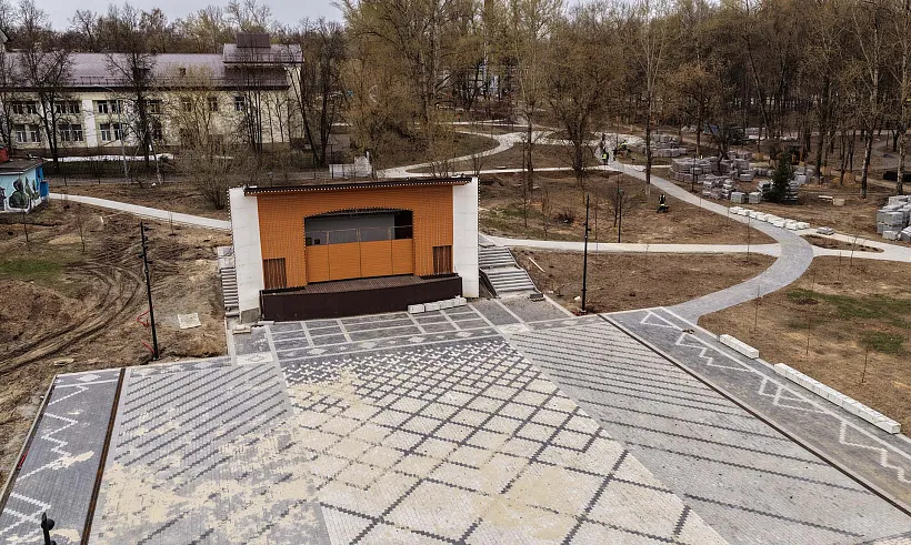 Благоустройство Центрального парка в&nbsp;подмосковном Щелкове завершат осенью