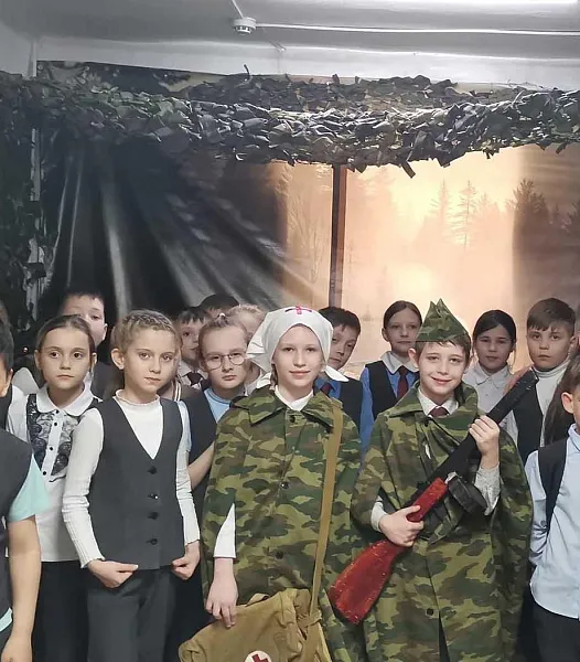 Школьники Тайги в&nbsp;Кузбассе посетили городской исторический музей