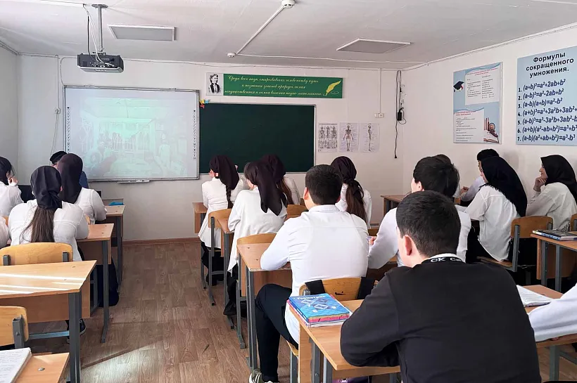 В&nbsp;школе села Новые Атаги в&nbsp;Чечне девятиклассники прошли профориентацию