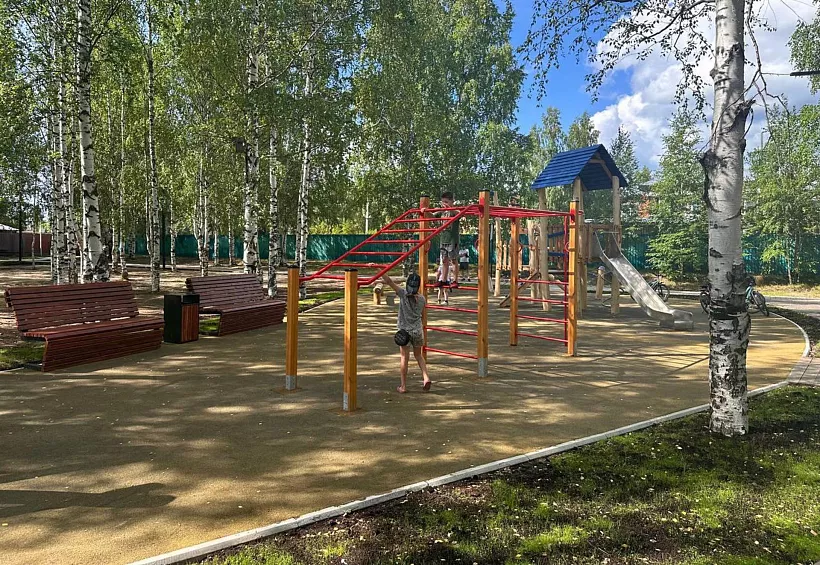 В&nbsp;Советском районе Югры благоустроили два пространства