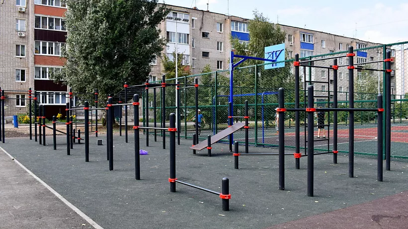 В&nbsp;Кинеле Самарской области открылись четыре современные спортплощадки