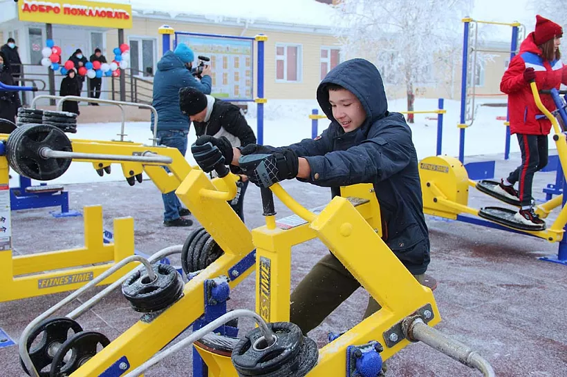 В&nbsp;Красноярском крае установят шесть универсальных спортплощадок