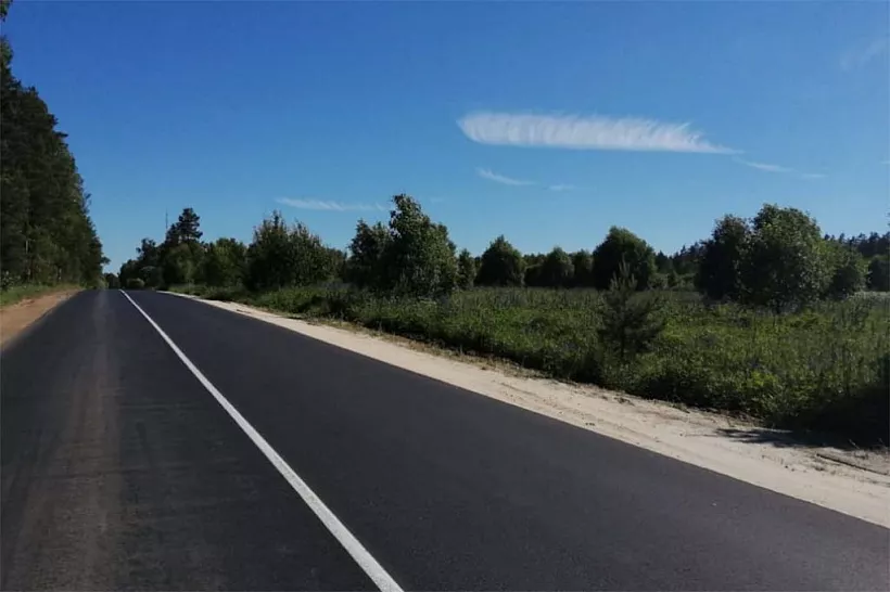 Во&nbsp;Владимирской области досрочно завершили работы на&nbsp;участке трассы Судогда