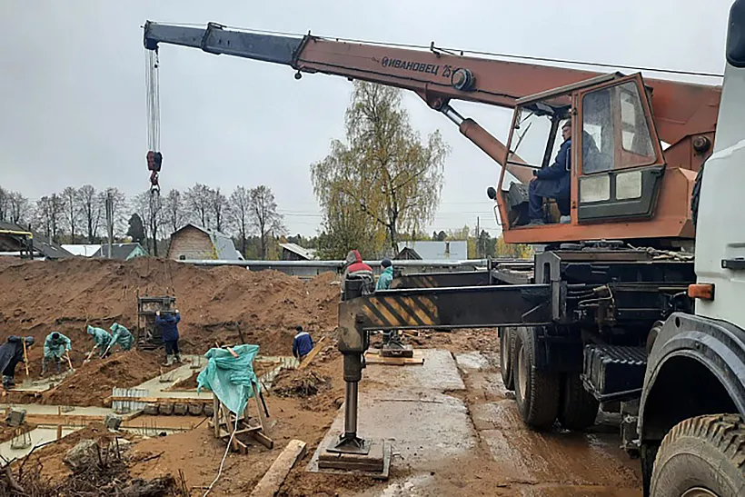 Новый многоквартирный дом строят в&nbsp;Слободском районе Кировской области
