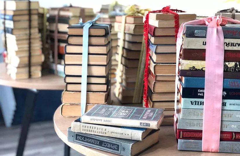 Жительница Тюмени сдала в&nbsp;экодом домашнюю библиотеку из&nbsp;350&nbsp;книг