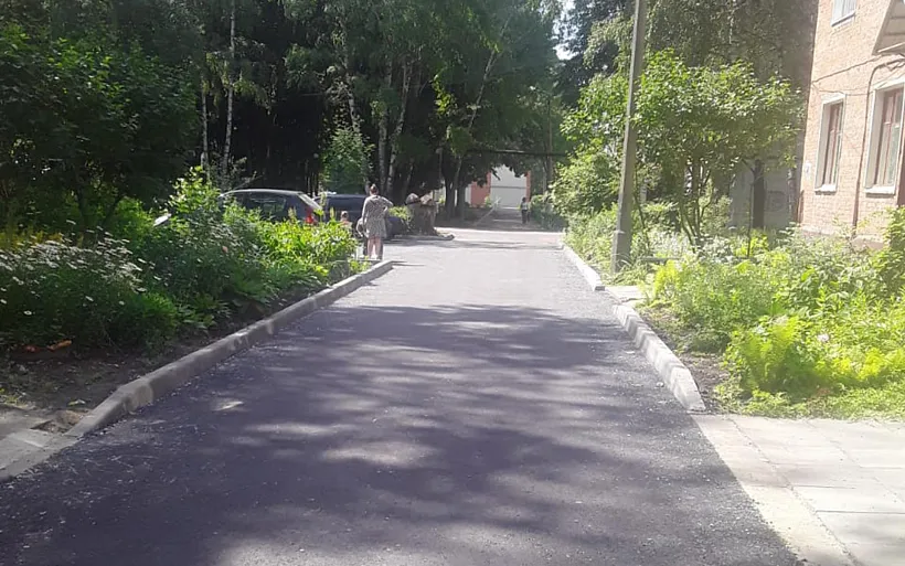 В&nbsp;городе Моршанске Тамбовской области благоустроили дворовую территорию