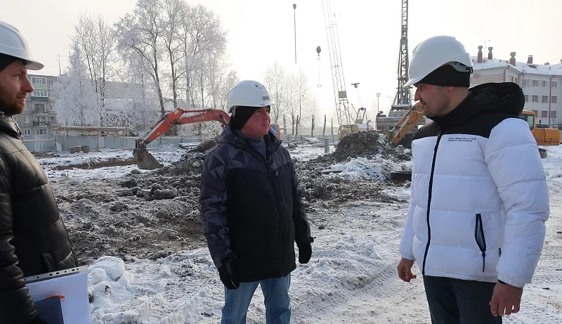 Дом для&nbsp;расселения ветхого жилья строят в&nbsp;Новодвинске Архангельской области