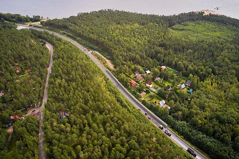 В&nbsp;Ленобласти отремонтировали участок Приморского шоссе