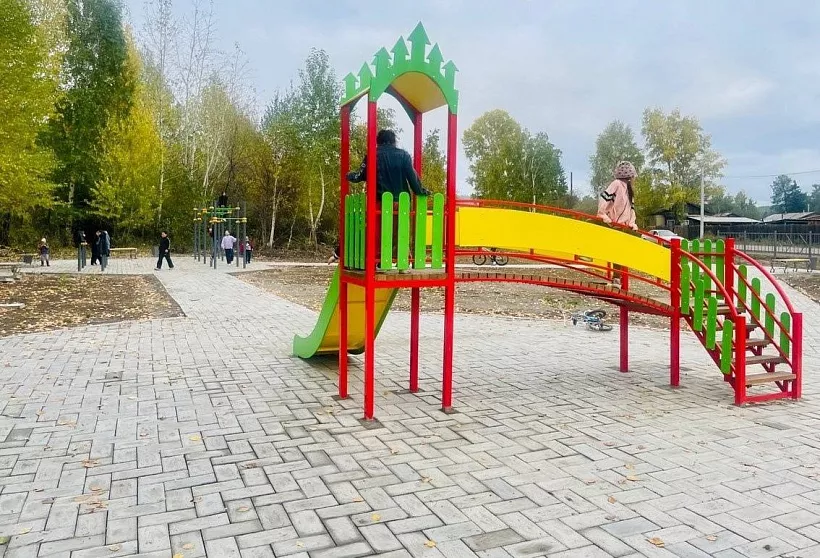 В&nbsp;тувинском селе Дурген появится площадка для&nbsp;игр и&nbsp;занятий физкультурой