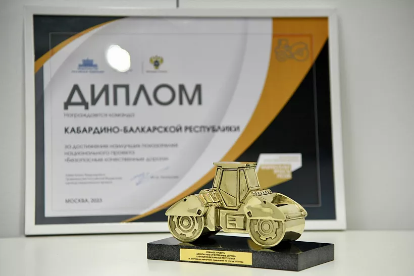 Лидеры реализации дорожного нацпроекта получили награды