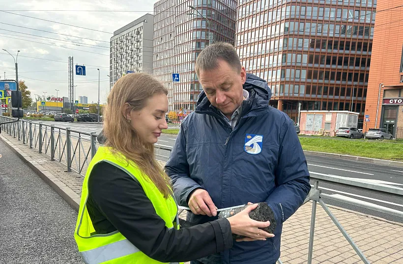 В&nbsp;Петербурге проверят качество дорожного покрытия на&nbsp;проспекте Энергетиков