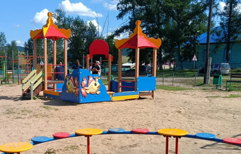 В&nbsp;селе Окино-Ключи в&nbsp;Бурятии открыли детскую площадку