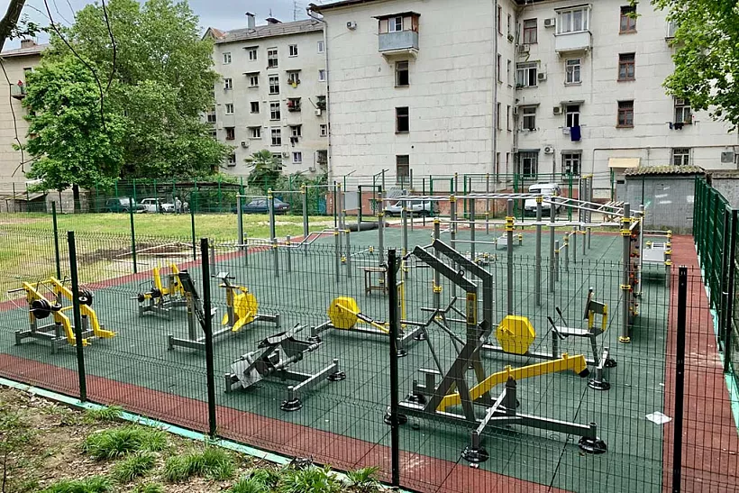 В&nbsp;Сочи установили новую спортивную площадку