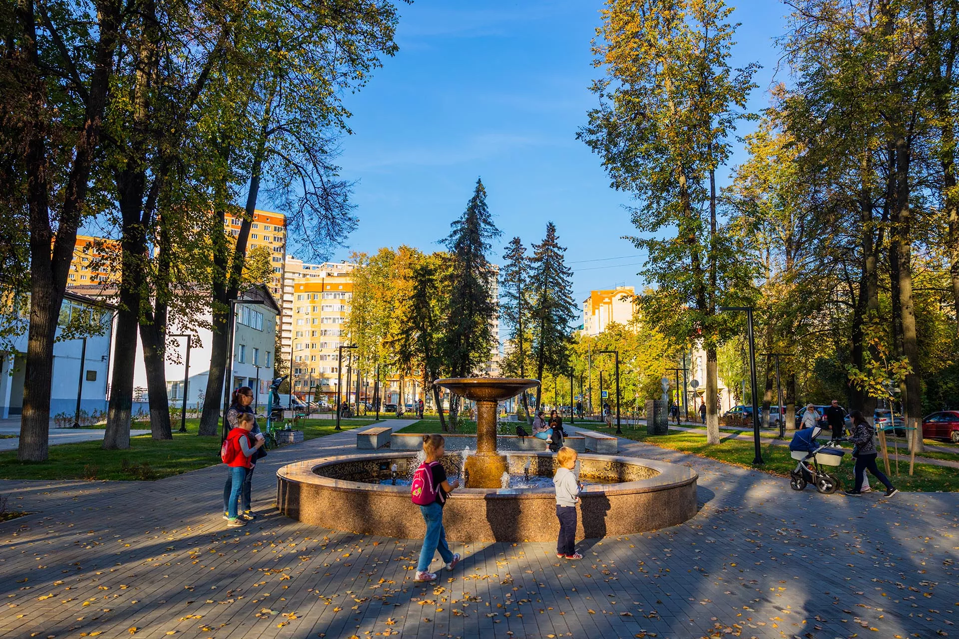 В&nbsp;подмосковном Раменском после обновления открыли сквер у&nbsp;Дома культуры
