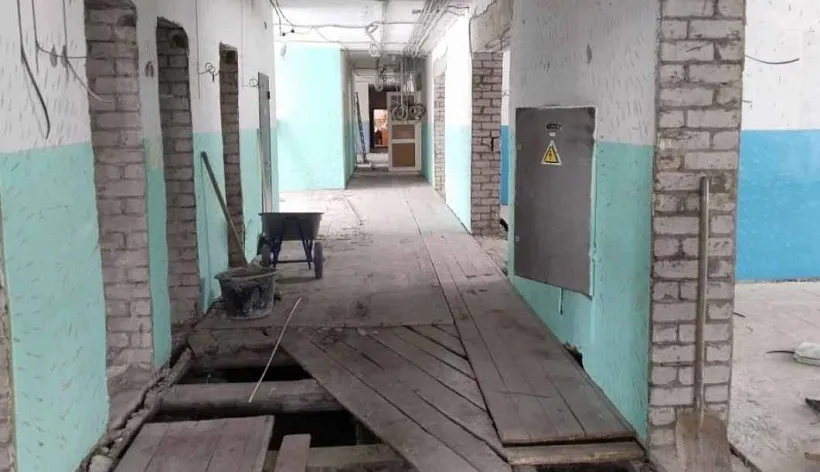 В&nbsp;деревне Большая Шишовка Кировской области начался ремонт школы