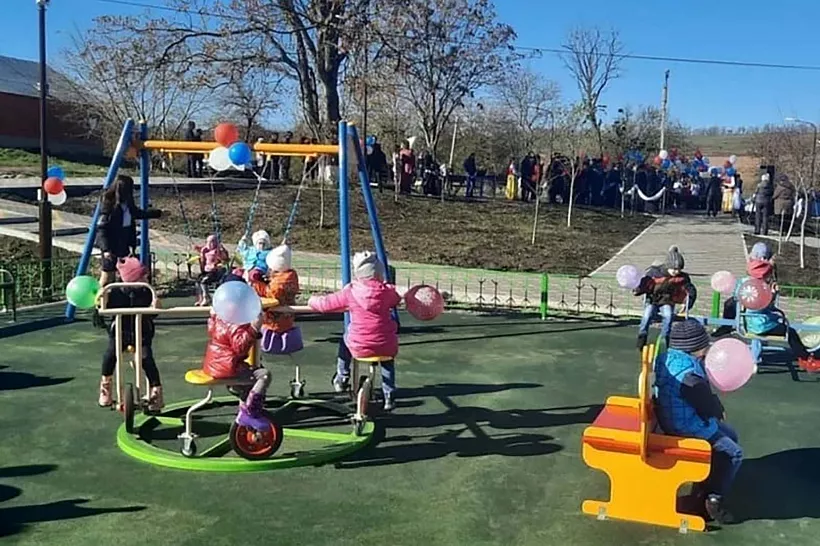 В&nbsp;селе Рудь на&nbsp;Кубани открыли &laquo;Казачий парк&raquo;