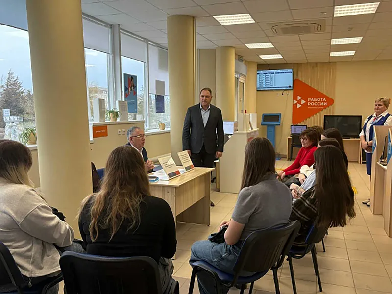 В&nbsp;Камышине Волгоградской области прошла ярмарка вакансий для&nbsp;студентов